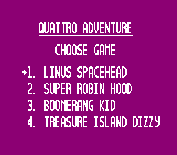 Quattro Adventure (USA) (Unl)